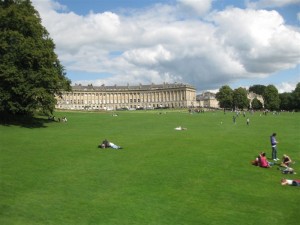 die schönste "Reihenhaussiedlung" in Bath