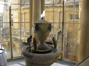 die römische Trinkhalle von Bath