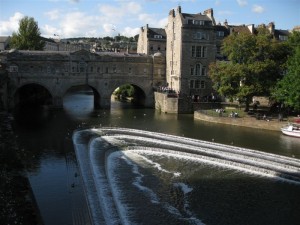 die Avon in Bath